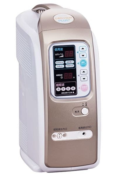 ひまわりSUN PLUS 低周波・超短波組合せ家庭用医療機器。