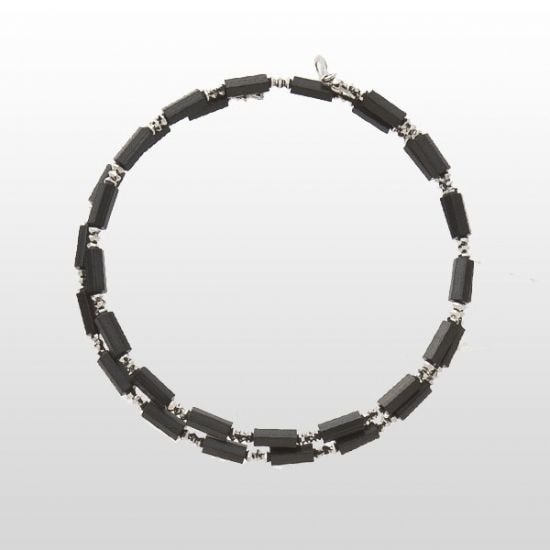 K18WG ZEUSブラックブレス B